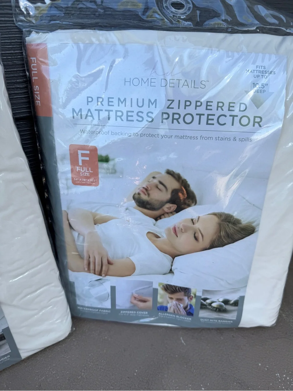 Mattress Protector - Bed Bug Waterproof Mattress Cover 3 packages All full size